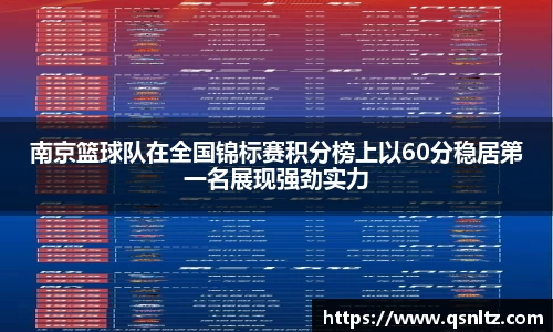 南京篮球队在全国锦标赛积分榜上以60分稳居第一名展现强劲实力